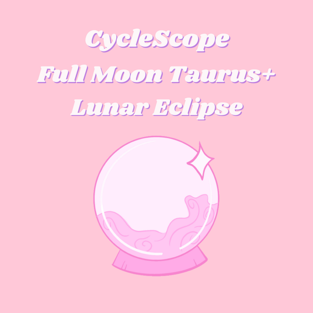 CycleScope: Full Moon Taurus+ Lunar Eclipse on 10/28/2023