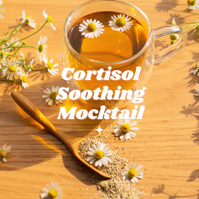 Cortisol Mocktail - the ultimate cortisol and stress soothing mocktail!