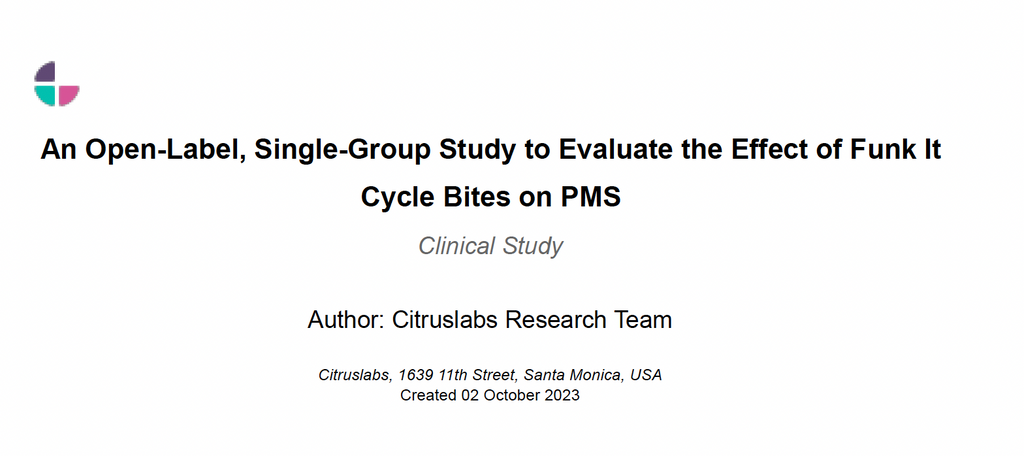Cyclebites Clinical Study